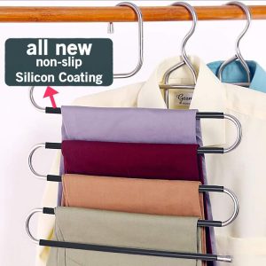 5 In 1 Magic Hangers For Clothes Pants Organizer