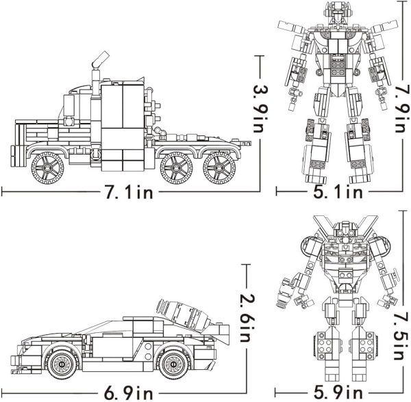 Robot Building Blocks For Kids - Image 3