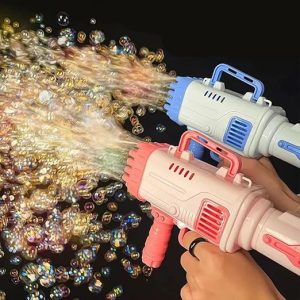 Bubble Gun Toy Water Blaster Battery Operated 168B