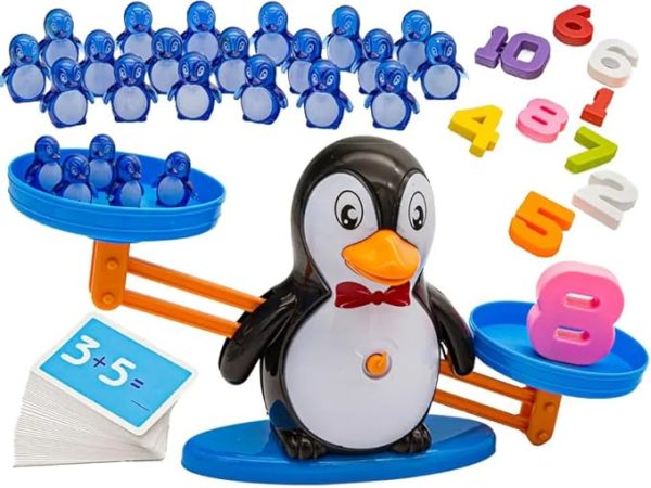 Penguin Balance Educational For Kids To Learn Basic Math Toy - Image 5
