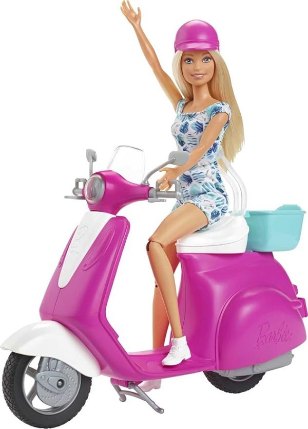 11 Inch and 6 Inch Beauty Doll Set with Motorcycle Pvc Dolls Silicone For Kids - Image 3