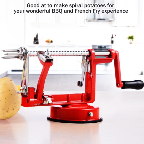 Spiral Potato Slicer Stainless Steel Potato French Fry Cutter - Image 5