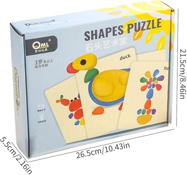 Educational Smart Pocket Interesting Colored Pebbles Baby Puzzle Toys - Image 3
