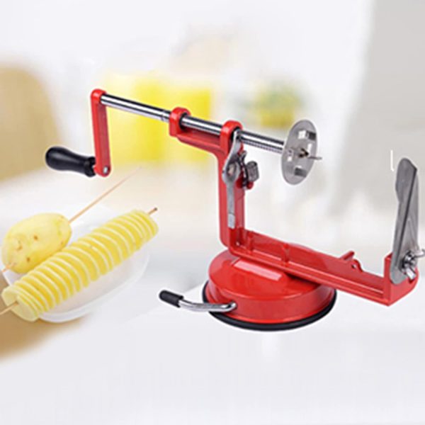 Spiral Potato Slicer Stainless Steel Potato French Fry Cutter - Image 4