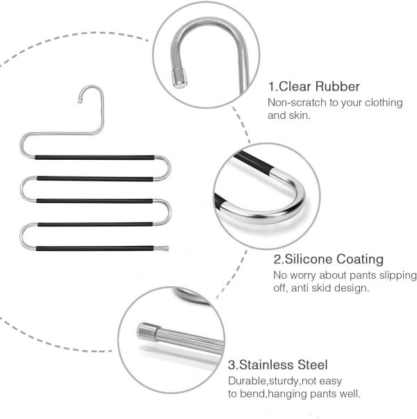 5 In 1 Magic Hangers For Clothes Pants Organizer - Image 3