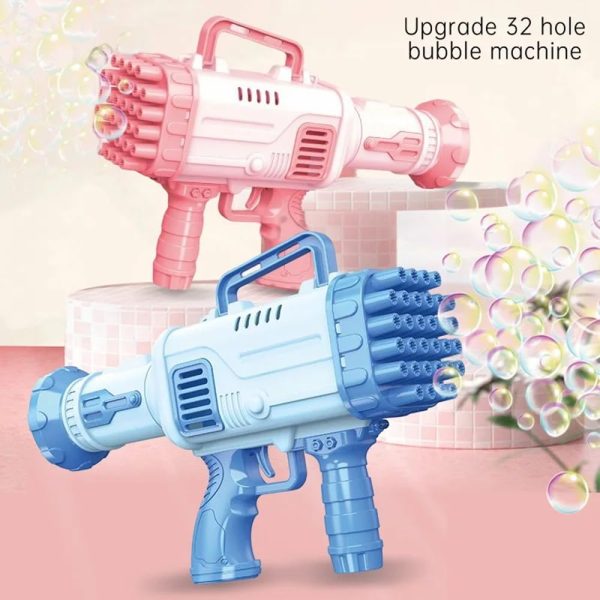 Bubble Gun Toy Water Blaster Battery Operated 168B - Image 5