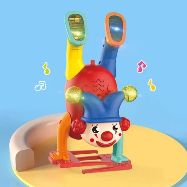 With Light and Sound Crazy Upside Down Joker Toy For Kids. - Image 4