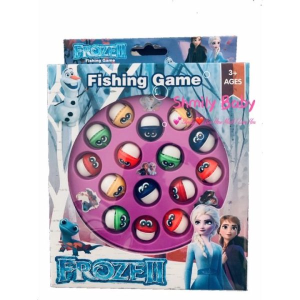 Frozen Theme Fishing Game For Kids: - Image 2