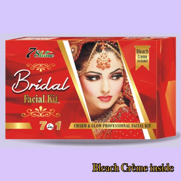 7 Shine Bridal Facial Kit  Bleach Cream Included - Image 3