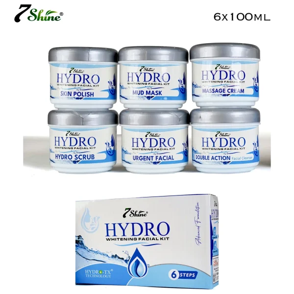 7 Shine Hydro Facial Kit 6x100ml - Image 2