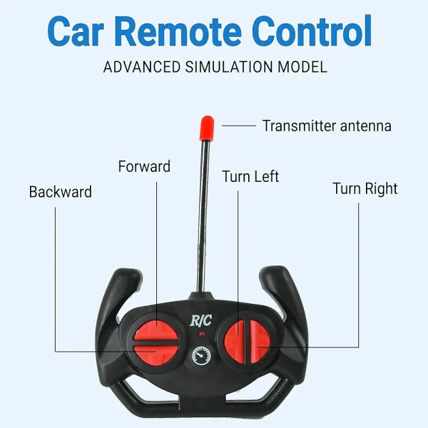 Remote Control Rechargeable Sports Car for Kid with Led Lights, High Speed Car For Kids. - Image 2