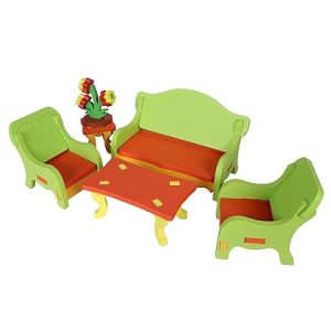 3D Assembling Furniture Living Room for Kids