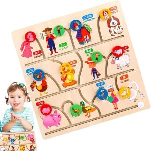 Kids Maze Magnetic Puzzle Toy