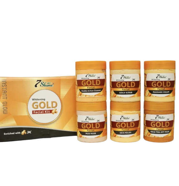 7 Shine Gold Facial Kit 300ml Instant Glow
