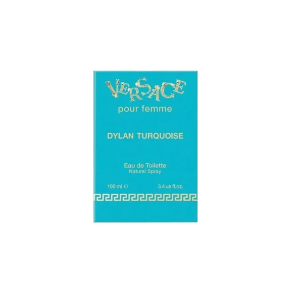 Versace Dylan Turquoise Eau De Toilette For Women 100ml: - Image 2