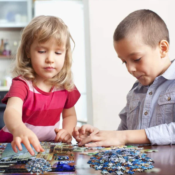 London Tower Bridge 1500 Piece Puzzle For Kids - Image 2