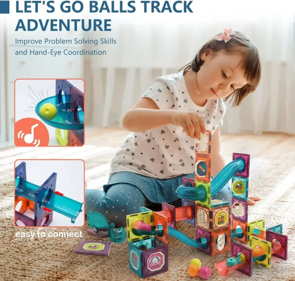 Magnetic Tiles Constructor Designer Building Blocks Bricks - Image 4