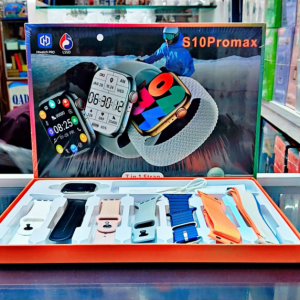 S10 Pro max 7 in 1 Smart Watch With magnetic wireless charging.