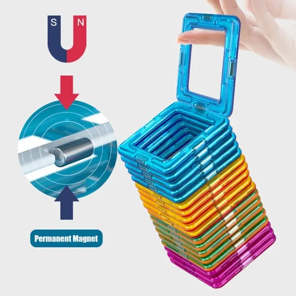 Magnetic sheet construction toy set - Image 6