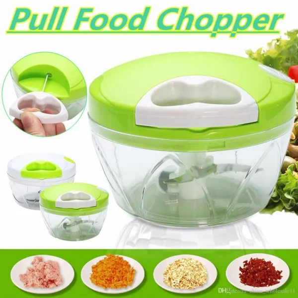 Multifunctional Speedy Chopper,  Food Processor, Vegetable Garlic Slicer, Salad Maker. - Image 4