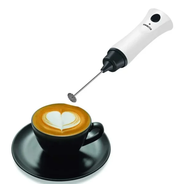 Hand Liquid Mixer and Coffee Maker Juice Maker - White - Image 3