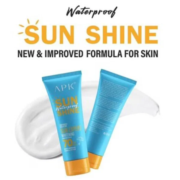 APK Whitening Sunscreen Cream SPF 70+++ - Image 5