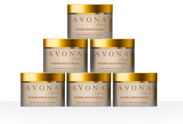 AVONA 24K Gold Hydra Facial kit Set-300ml each