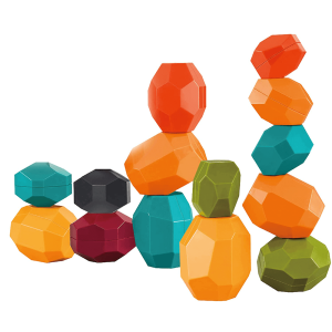Balancing Stone Block