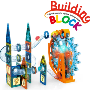 Magnetic Pipe Building Blocks