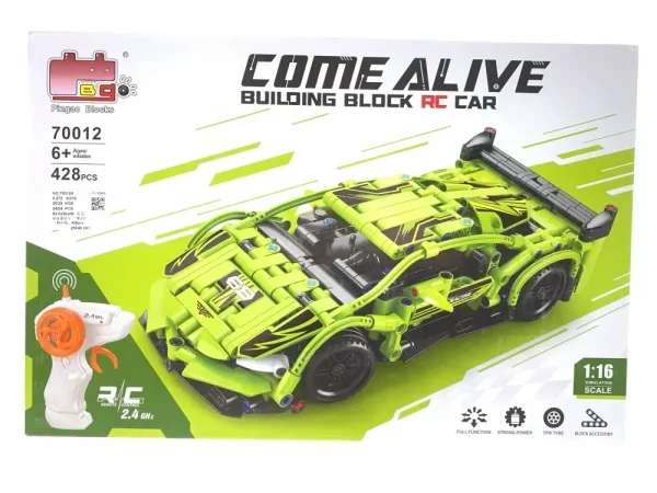 Blocks Car Remote Control Come Alive RC 70012 - Image 2