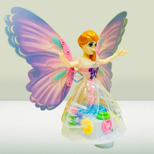 Frozen Gear Musical Doll With Wings: - Image 4