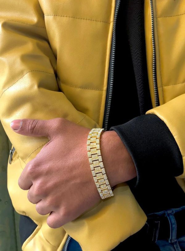 Durable And Stylish Hand Chain Charm Bracelet for Boys And Men - Image 2