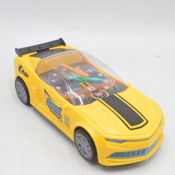 Speed Clock Car with Light And Sound For kids. - Image 3