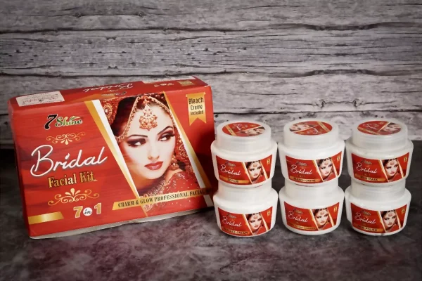 7 Shine Bridal Facial Kit  Bleach Cream Included