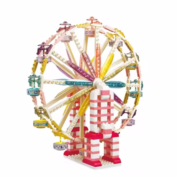 High Quality rainbow Baby Toy 245PCS Ferris Wheel Toys Building Blocks 88008 - Image 3