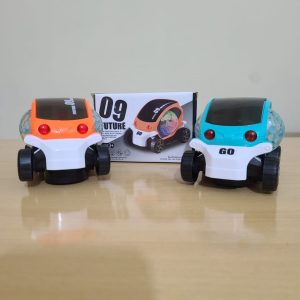 09 Future Car Rotate 360° with Flashing Light And Music For Kids.