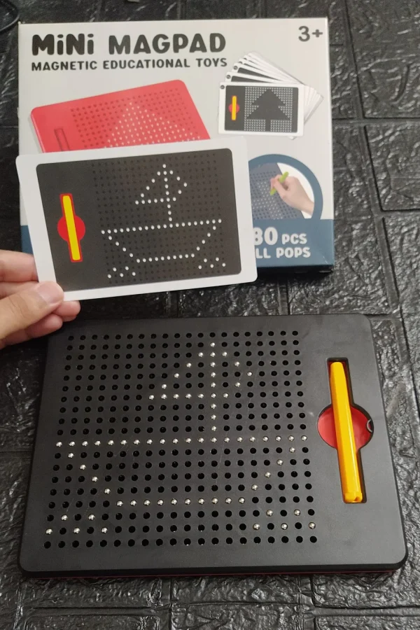 Mini Magpad Magnetic Educational Toy For Kids: - Image 6