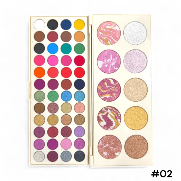 TV Parlour Eyeshadow + Blush On Kit All In One Palette - Image 3