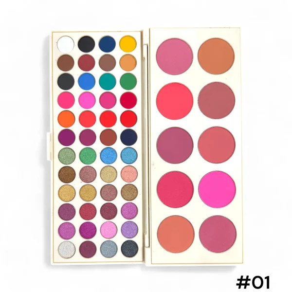 TV Parlour Eyeshadow + Blush On Kit All In One Palette - Image 4