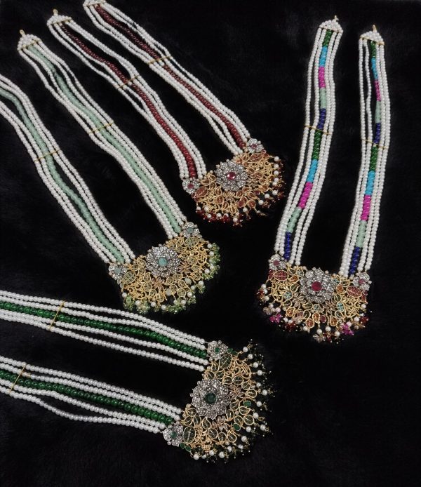 Casting Made Mala Set Exclusive By Unique Fancy Jewellery. - Image 2