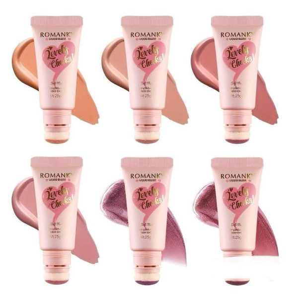 Liquid Blush, Fine Shimmer, For All Skin Tones, For A Fine, Soft, Creamy Look, Long-Lasting And Waterproof. - Image 6