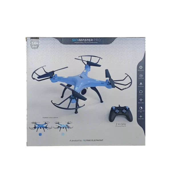 Pro Altitude Holding 720p HD Camera Remote Control Drone: - Image 2