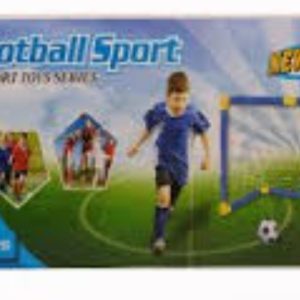 Mini Football Soccer Goal Post Net Set For Children, Large Size.