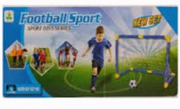 Mini Football Soccer Goal Post Net Set For Children. - Image 3