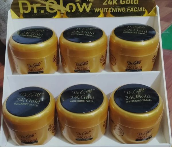 Dr. Glow 24 K Gold Whitening Facial Kit. - Image 2
