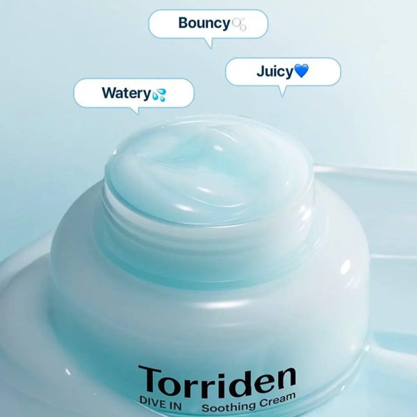 Torriden, Dive-In Low Molecular Hyaluronic Acid Soothing Cream, 100 ml. - Image 3