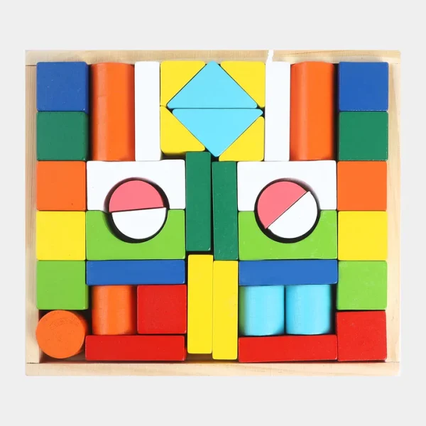 Wooden Building Block For Kids - Image 3