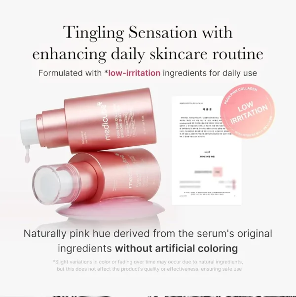 Medicube PDRN Pink Collagen Exosome Shot Serum 7500,  30 ML: - Image 5