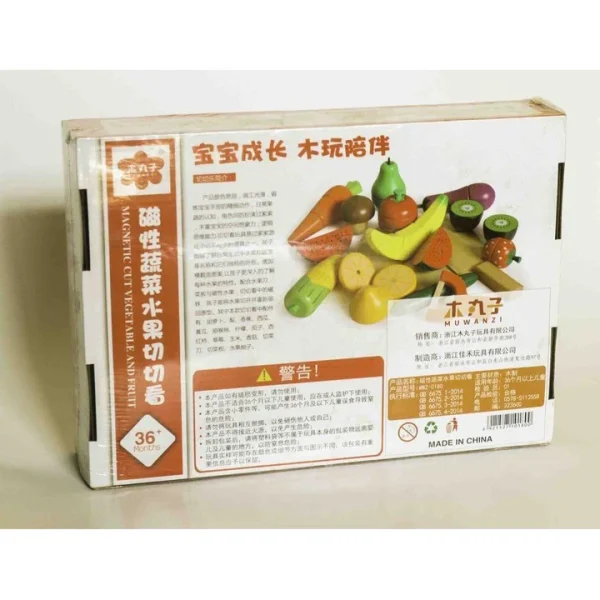 Magnetic Fruit And Vegtables – Slice, Stick, and Learn - Image 3