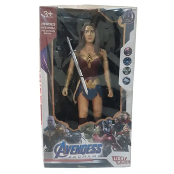 Justice League True-Moves Series Wonder Woman action figure by Mattel. - Image 4